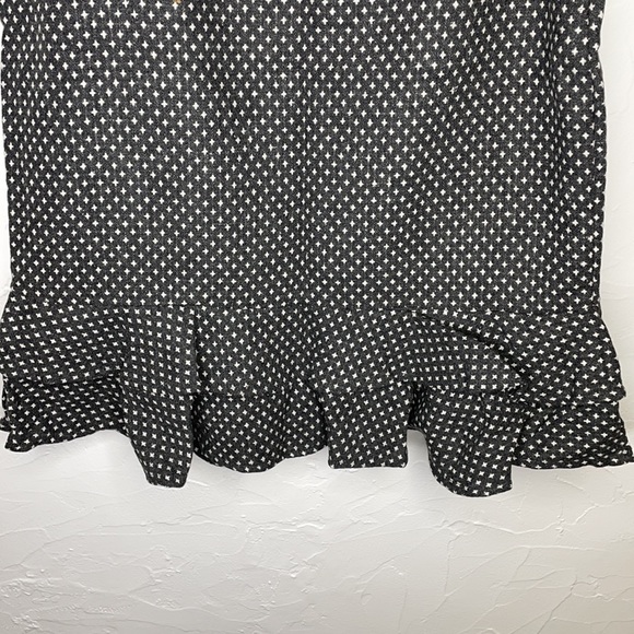 - Two tcv Gray/Blue Ruffled Pencil/Tulip Skirt with belt NWT - Picture 5 of 11